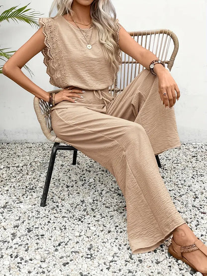 Camille – Combinaison Élégante en Dentelle